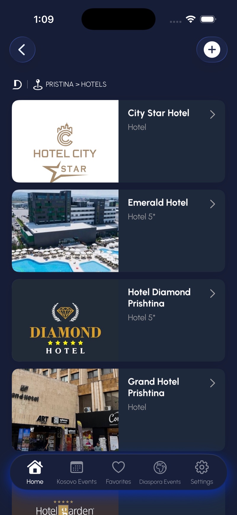 Hotels in Prishtina